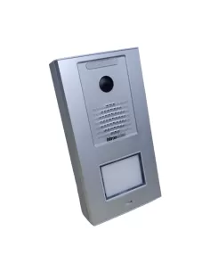 Placa pulsador vídeo línea t 1 pulsador sin módulo vídeo